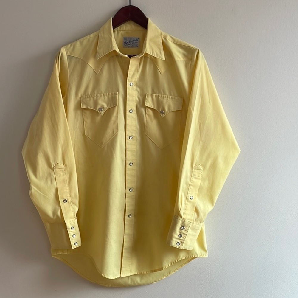 Vintage Pearl-Snap Western Shirt